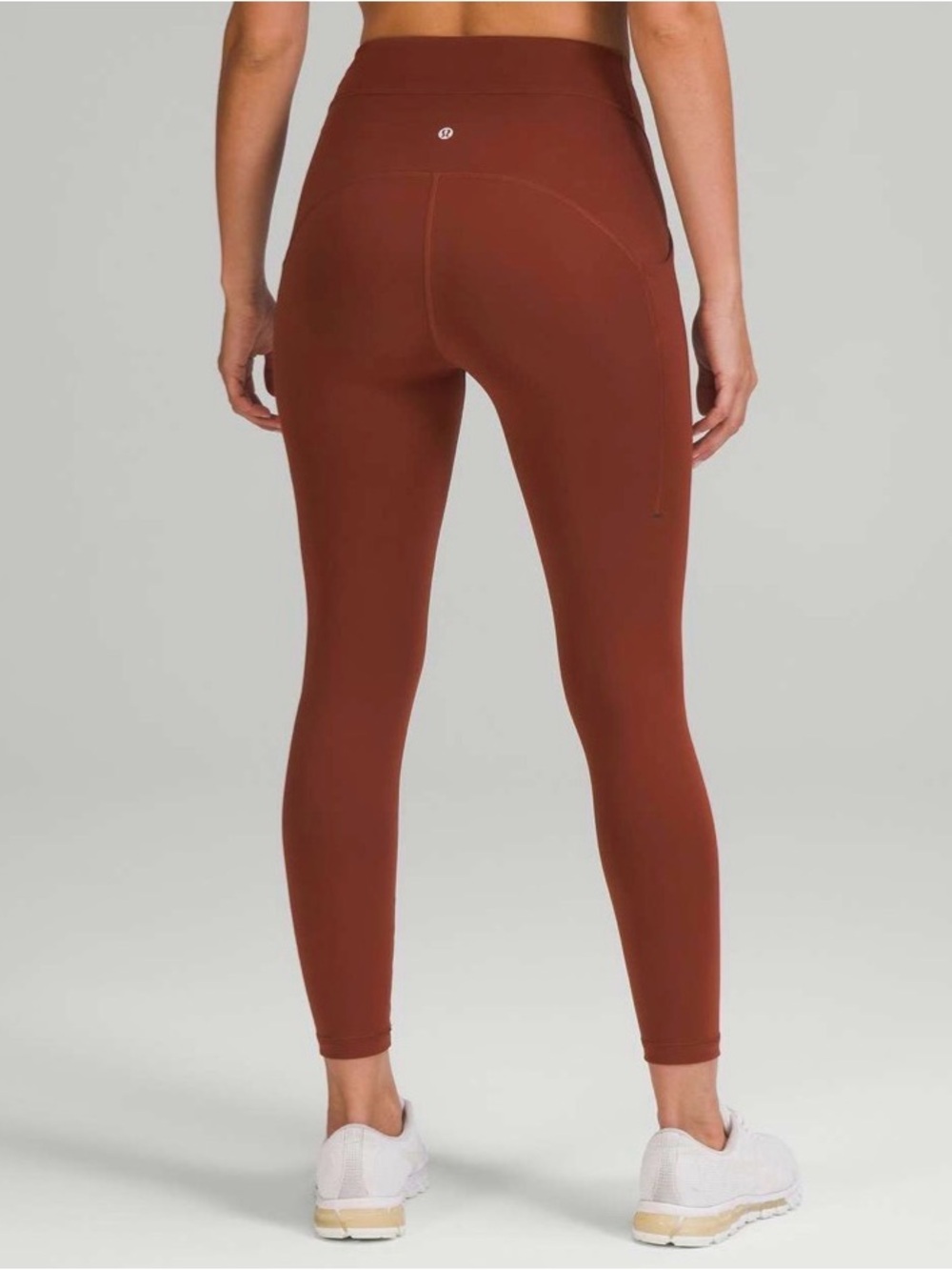 Lululemon Power Thru High-Rise Tight 25" Date Brown $128nwo